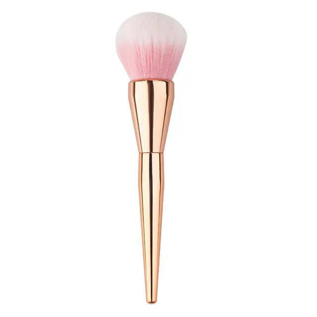 2017 Hot Rose Gold Powder Blush Brush Professional Makeup Brush 200 Flawless Blush Powder Brush Kabuki Foundation Make Up Tool