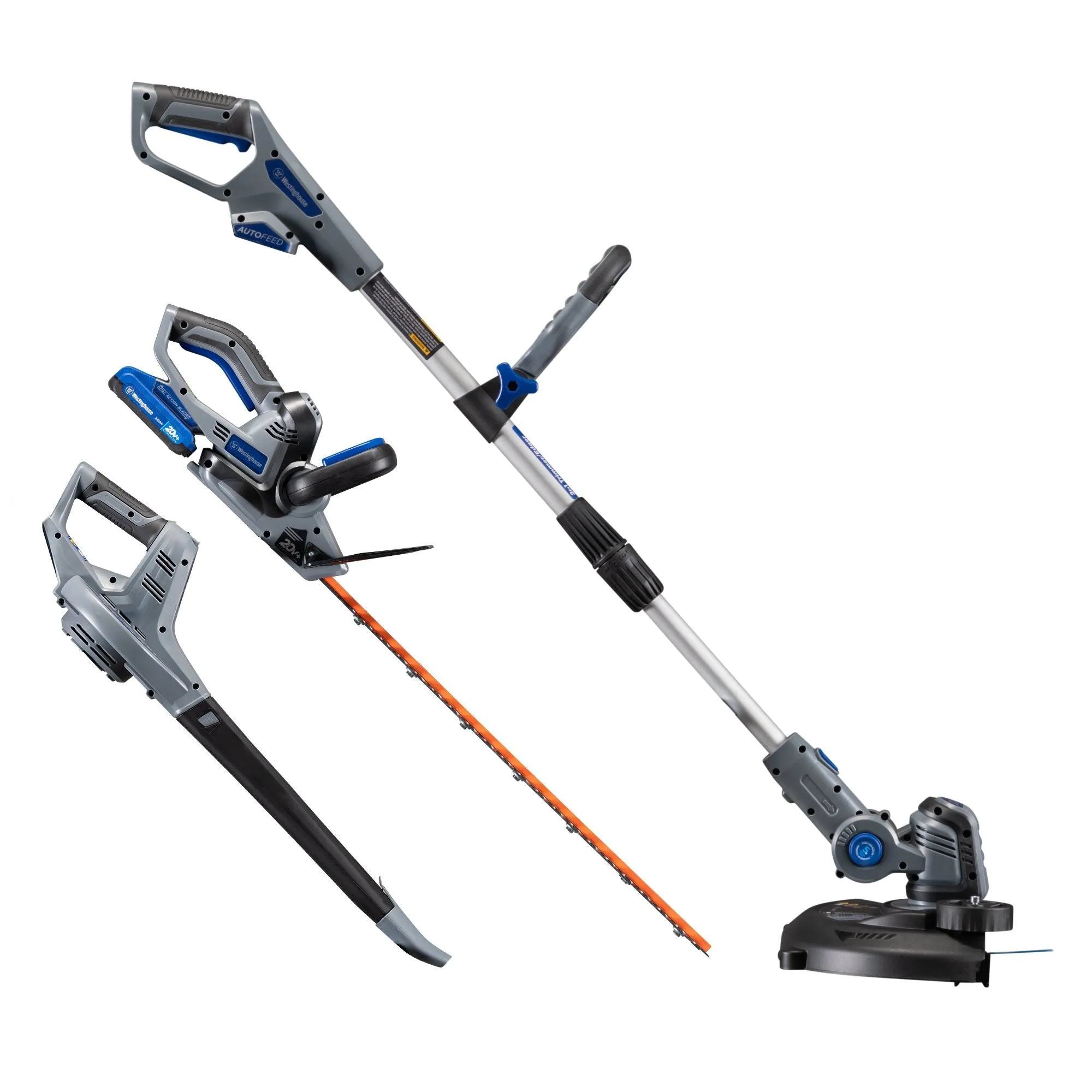 20V String Trimmer/Leaf Blower/Hedge Trimmer Set