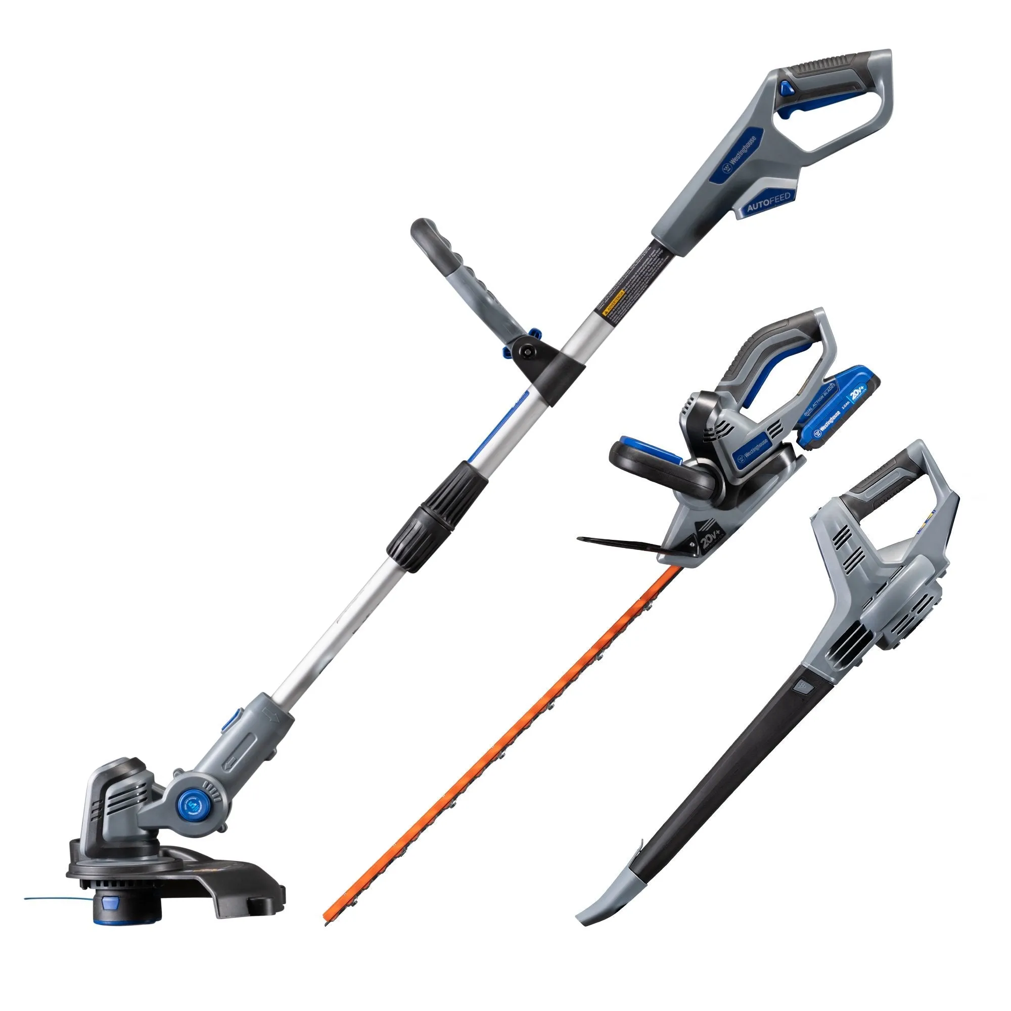 20V String Trimmer/Leaf Blower/Hedge Trimmer Set