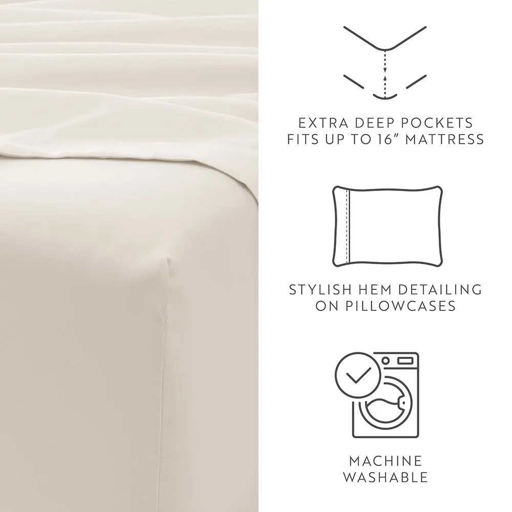 4-Piece Essential Sheet Set - 12 Days of Deals