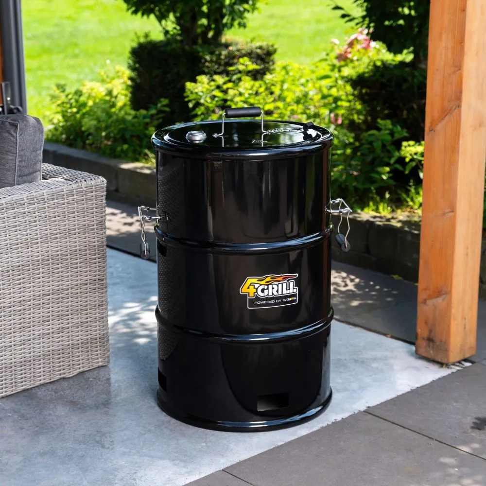 4Grill | 4-in-1 barbecue Oil barrel Barbecue