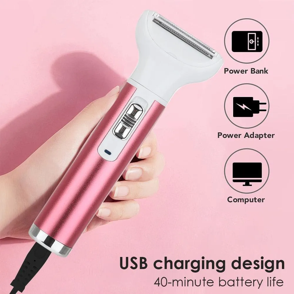 5 in 1 Electric Hair Remover Rechargeable Lady Shaver