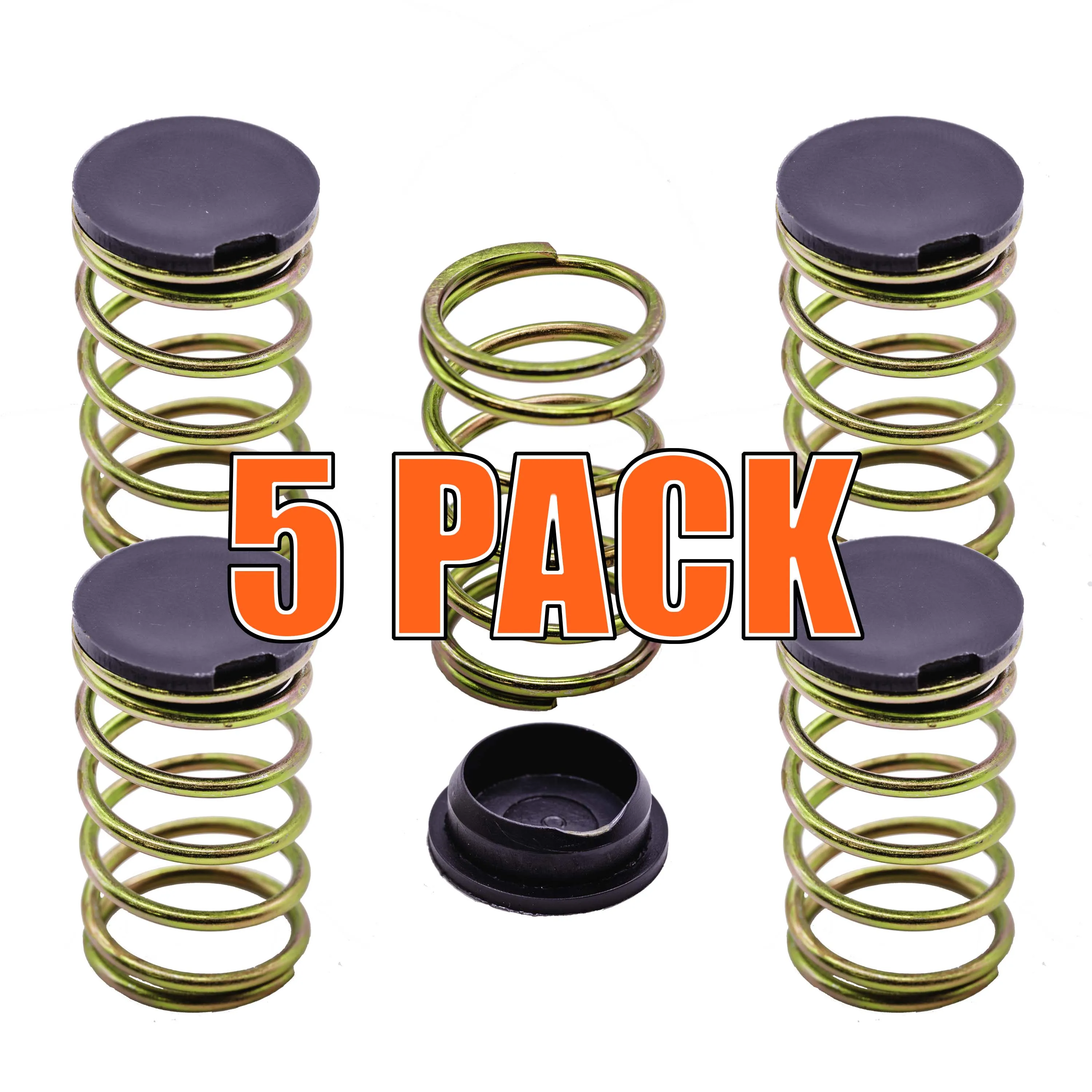 5 - PACK GENUINE OEM ECHO SPRING AND CAP V494000840   V450001880