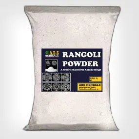 ABS HERBALS : Rrangoli Kolam Powder, Kolam Mavu, Kolamavu, Kola Mavu, KolaMaavu, Kolam podi Pack of 1 kg