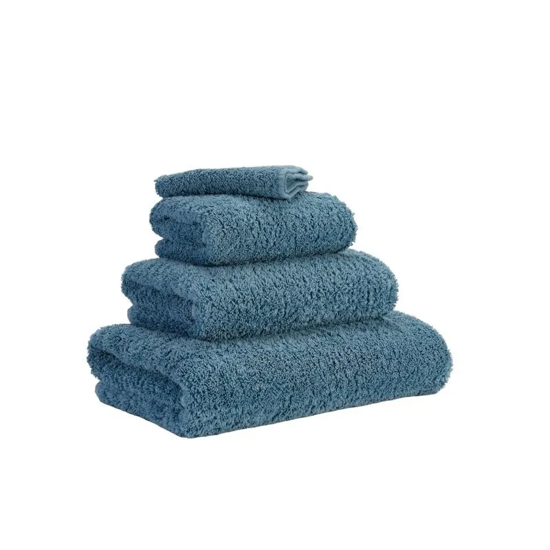 Abyss Super Pile Guest Towel 12x20 Blue Stone 306