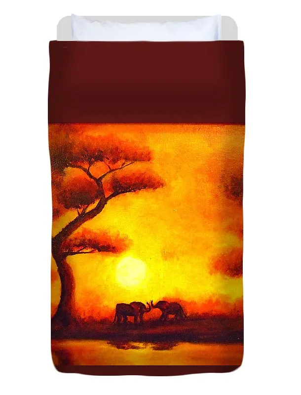 African Sunset  - Duvet Cover