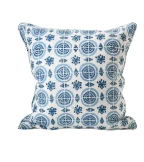 Amerli Azure Linen Pillow