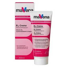 Anti inflammatory, antipruritic MAVENA B12 cream 200 ml