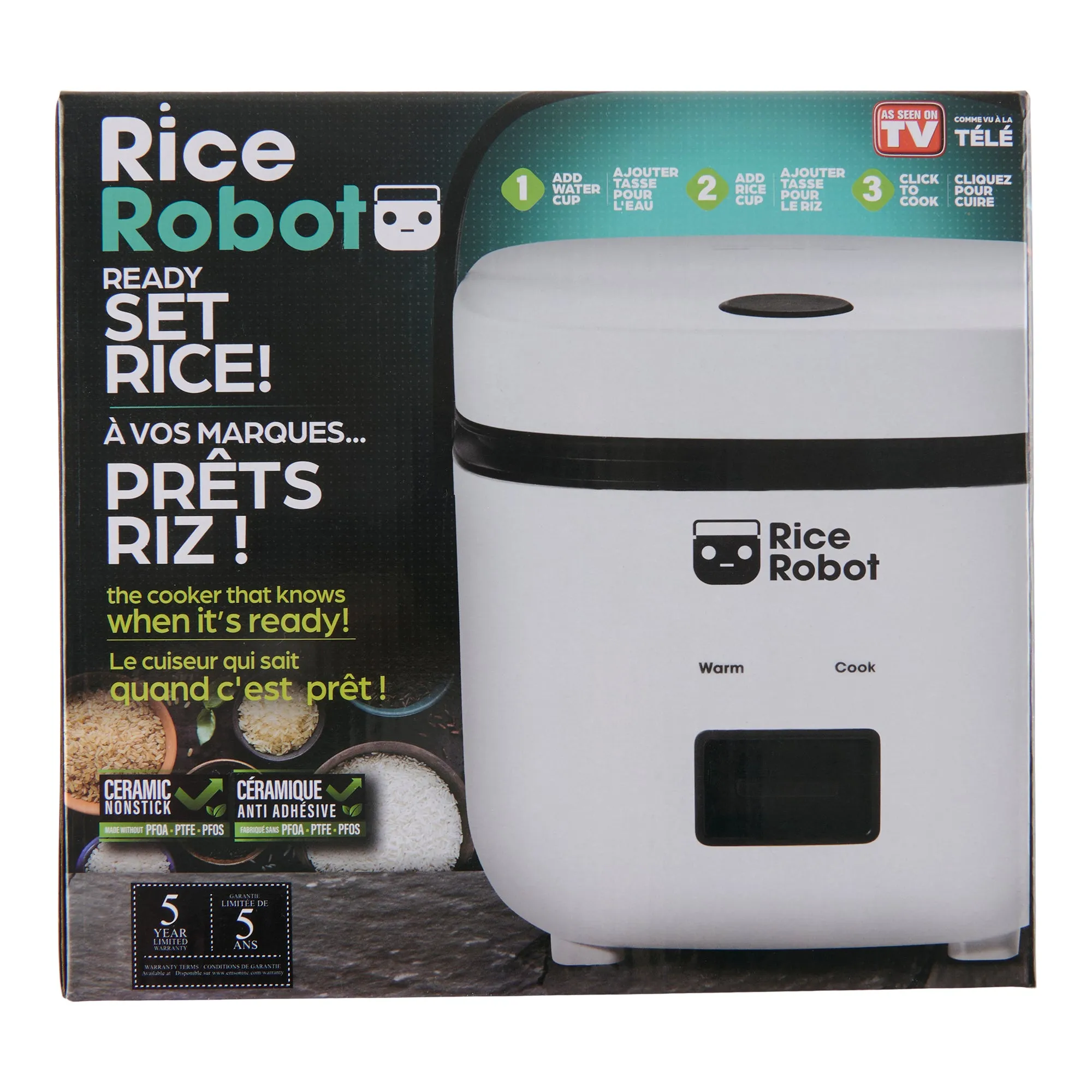 As Seen On TV Rice Robot, 1.2-q