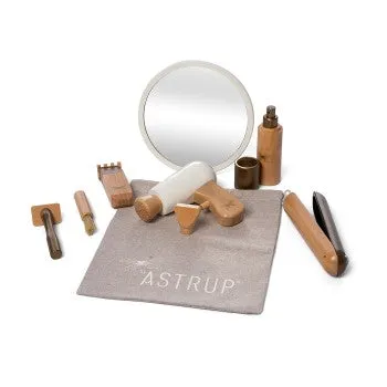 Astrup - Wooden Doll Hairdressing Set 9pcs