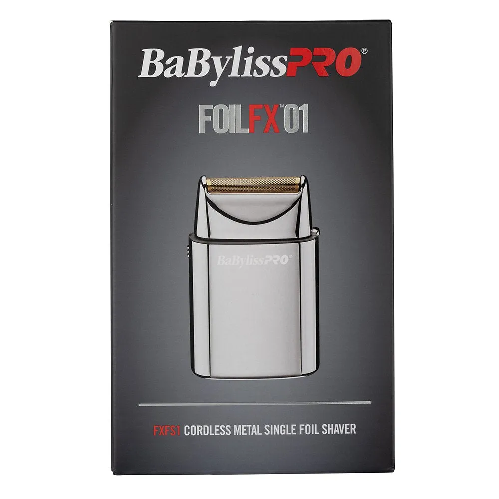 BaBylissPRO Silver Single Foil Shaver