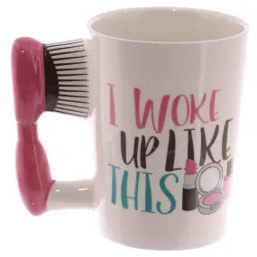 Beauty Series Coffee Mug Girls Room Mug Vanity Decor Make Up Inspired Fashion Hair Brush Office Tea Cup Mug