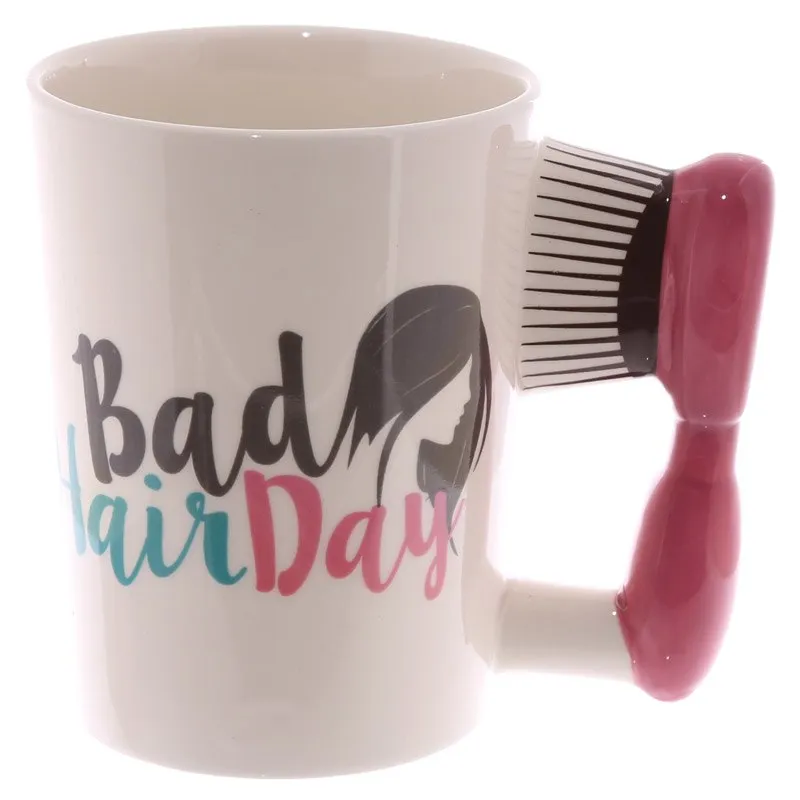 Beauty Series Coffee Mug Girls Room Mug Vanity Decor Make Up Inspired Fashion Hair Brush Office Tea Cup Mug