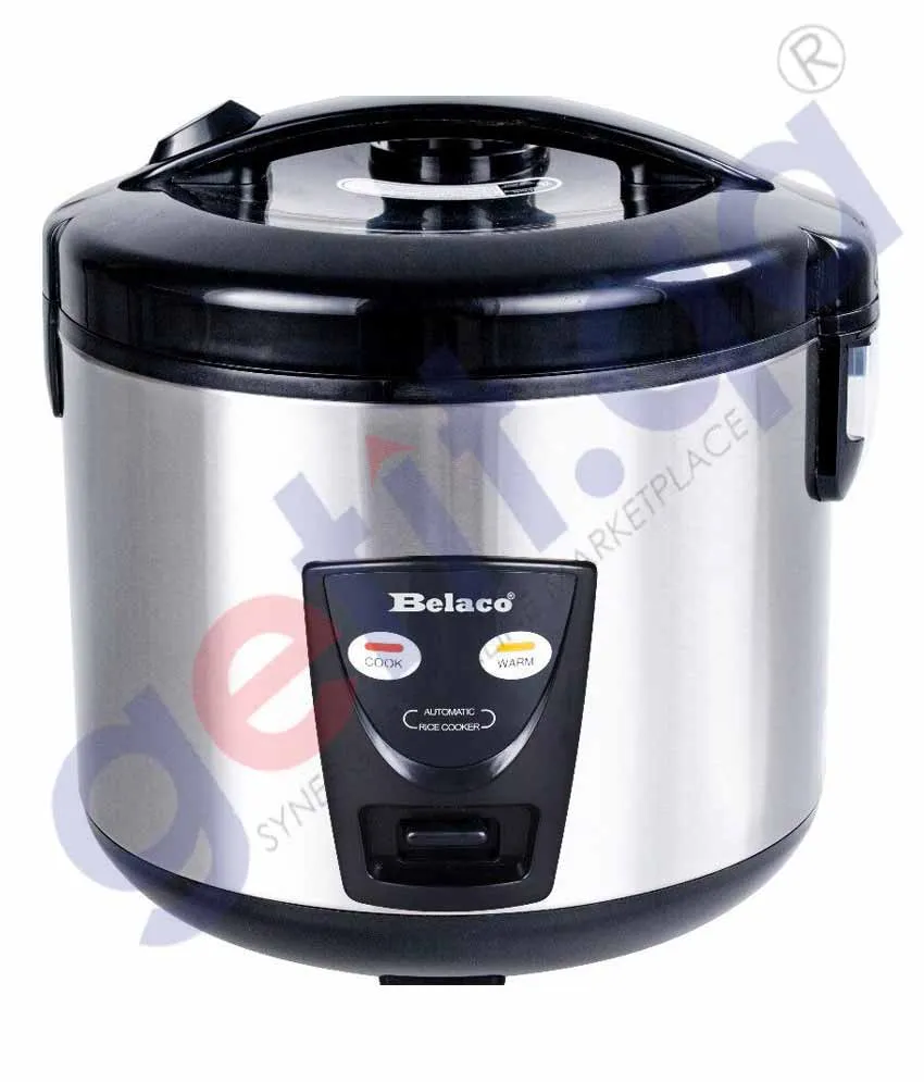 BELACO RICE COOKER WITH STEAMER 1.8L DELUXE  BRC-180K