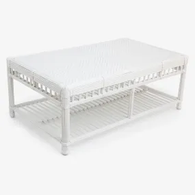 Bermuda Outdoor Coffee Table (White)