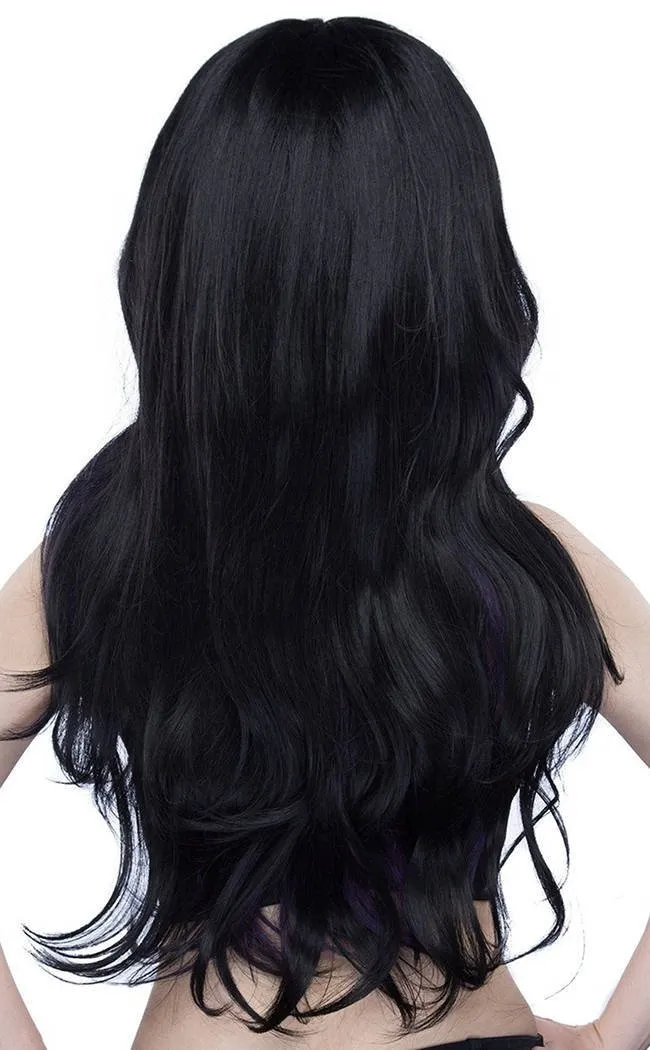 Black & Violet Downtown Girl Wig