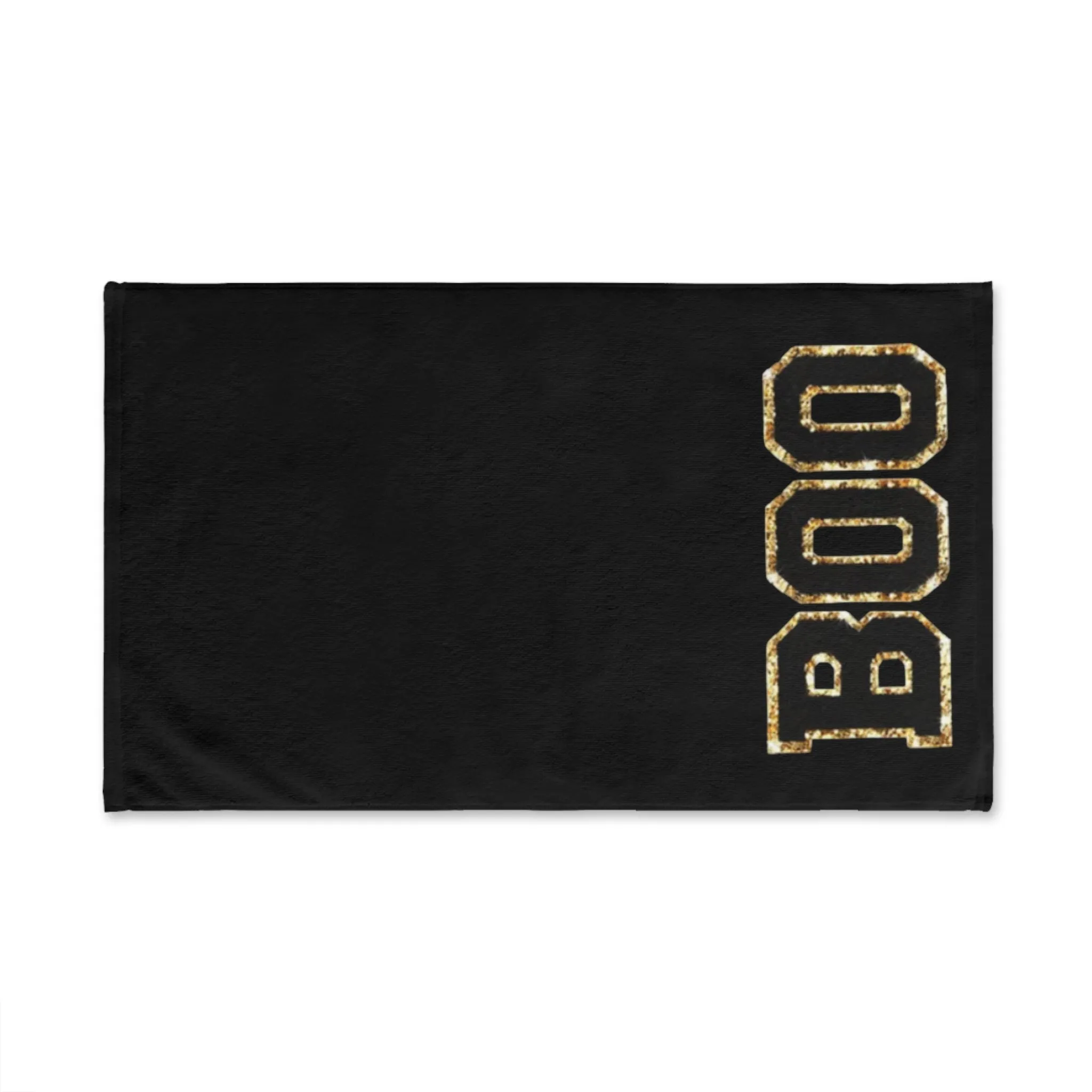 Black Boo Hand Towel