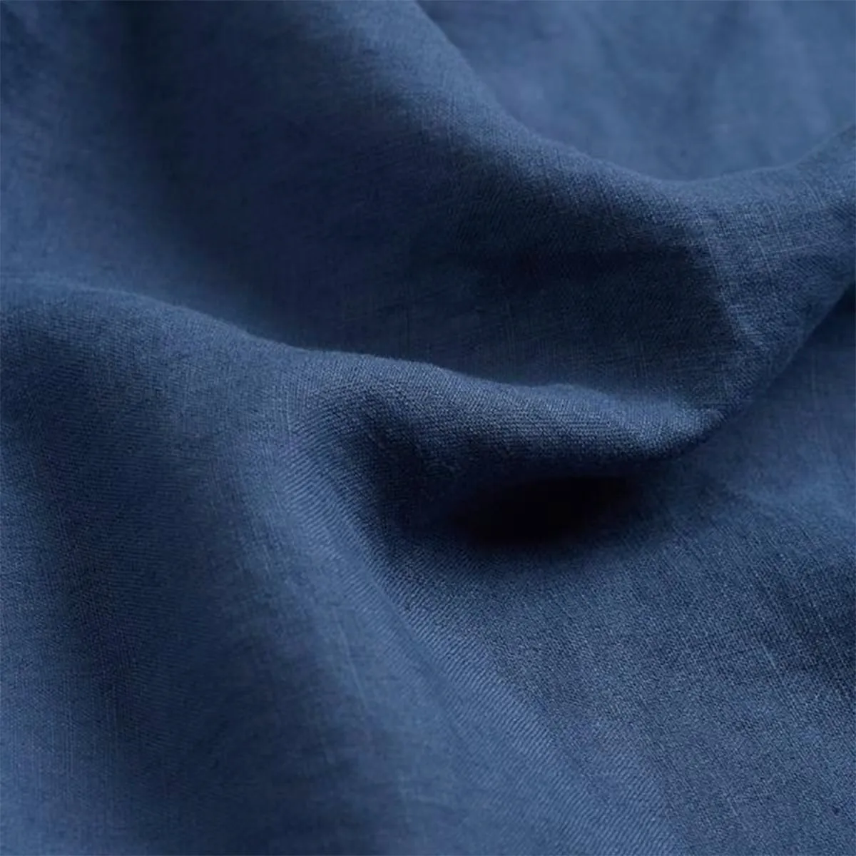 Blueberry Linen Blend Duvet Cover