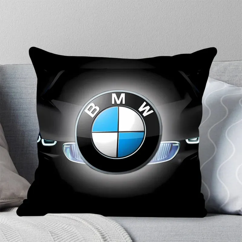 BMW-Inspired Cushion Cover, Classic Car Pillow Cover, Supercars, Throw Pillow Cover, Home Decor