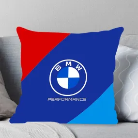 BMW-Inspired Cushion Cover, Classic Car Pillow Cover, Supercars, Throw Pillow Cover, Home Decor