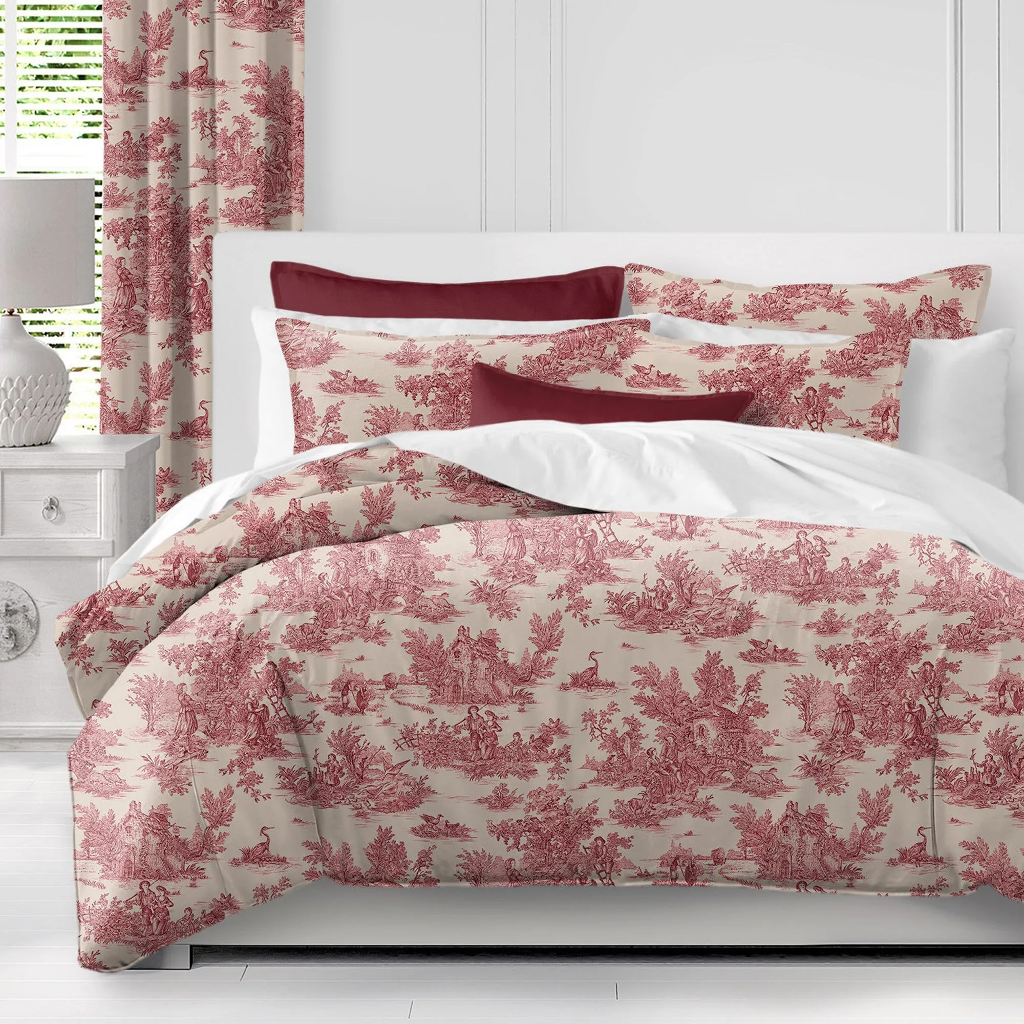 Bouclair Red Bedding