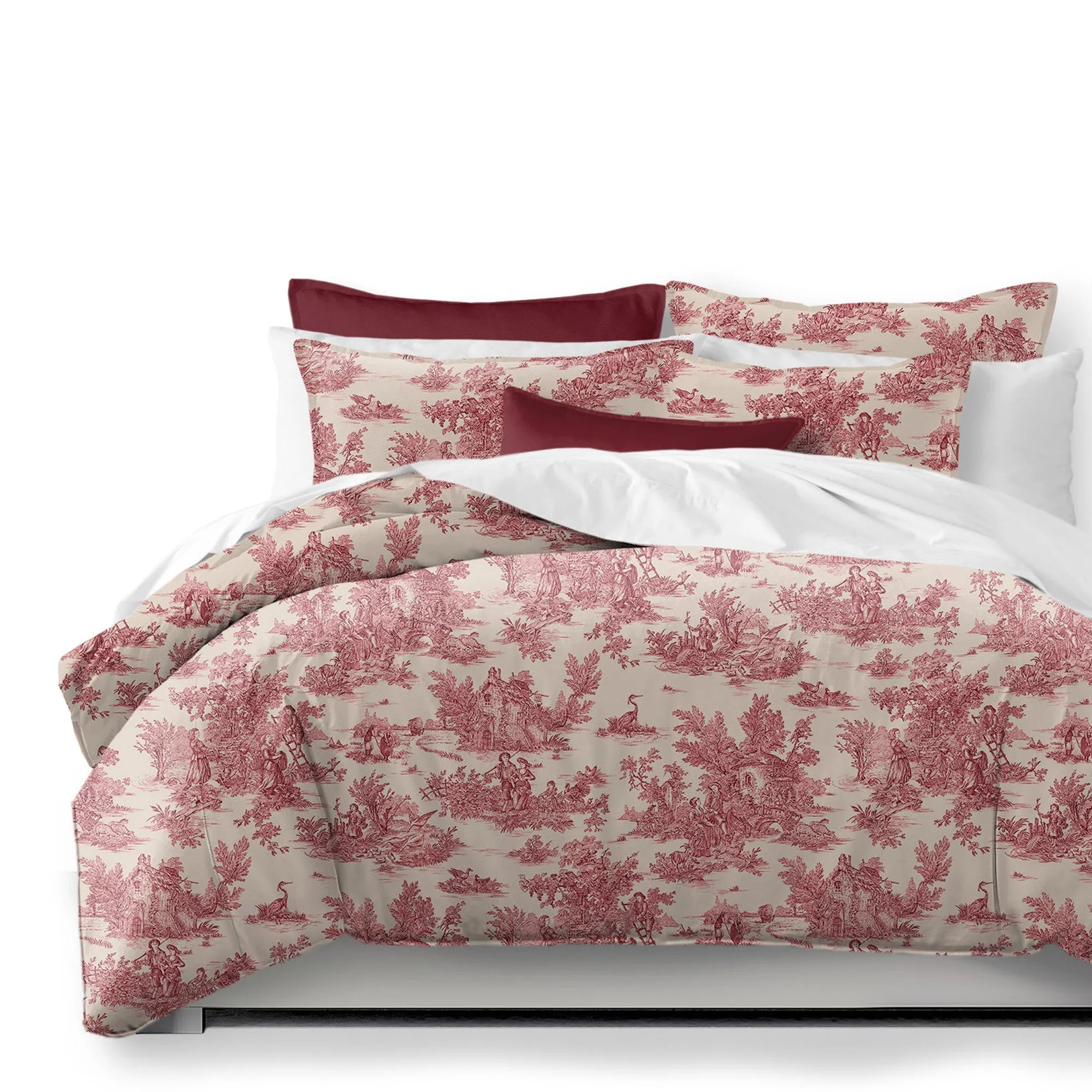 Bouclair Red Bedding