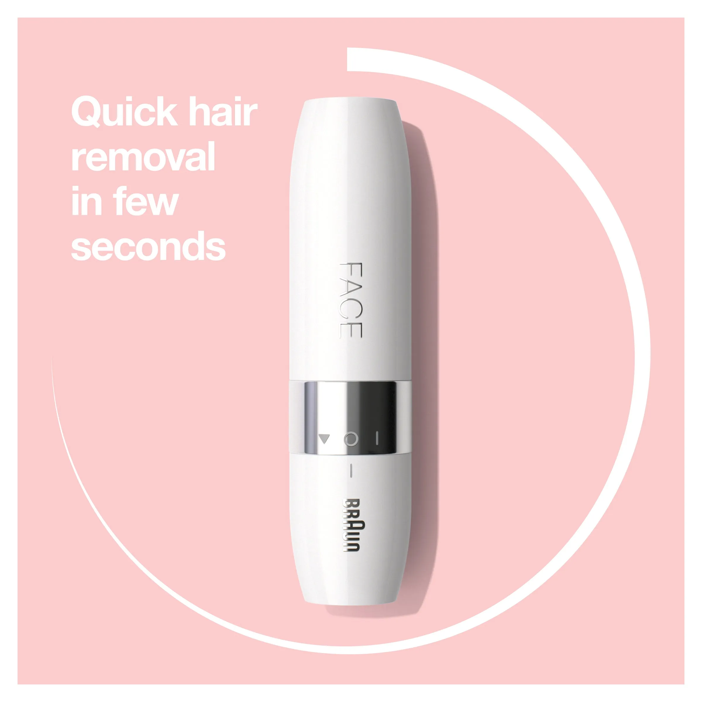 BRAUN Face Mini Hair Remover FS1000 1ea