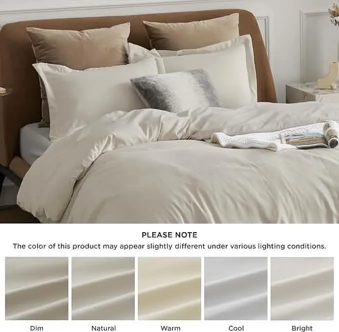 Brushed Microfiber Duvet Cover Sets With Fitted Sheet