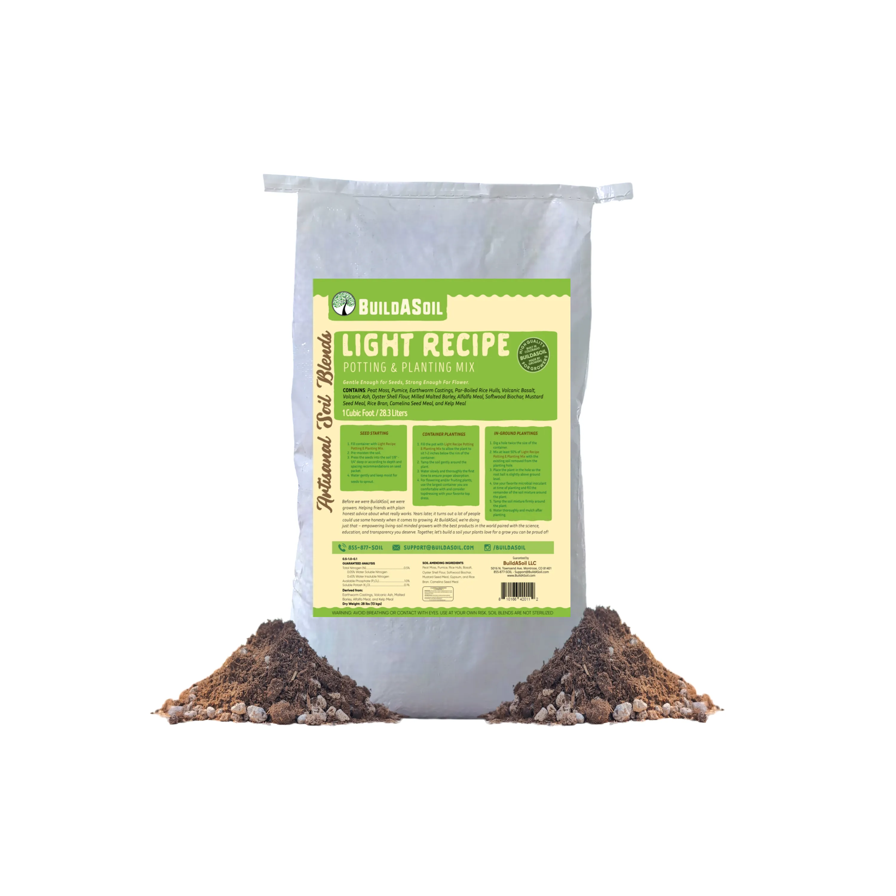 BuildASoil Light Recipe Soil