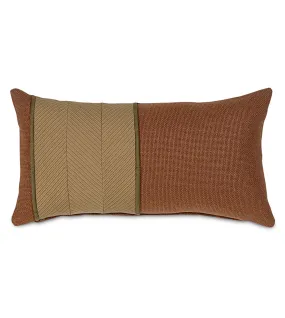 Burma Copper Lumbar Pillow Cover 11x21