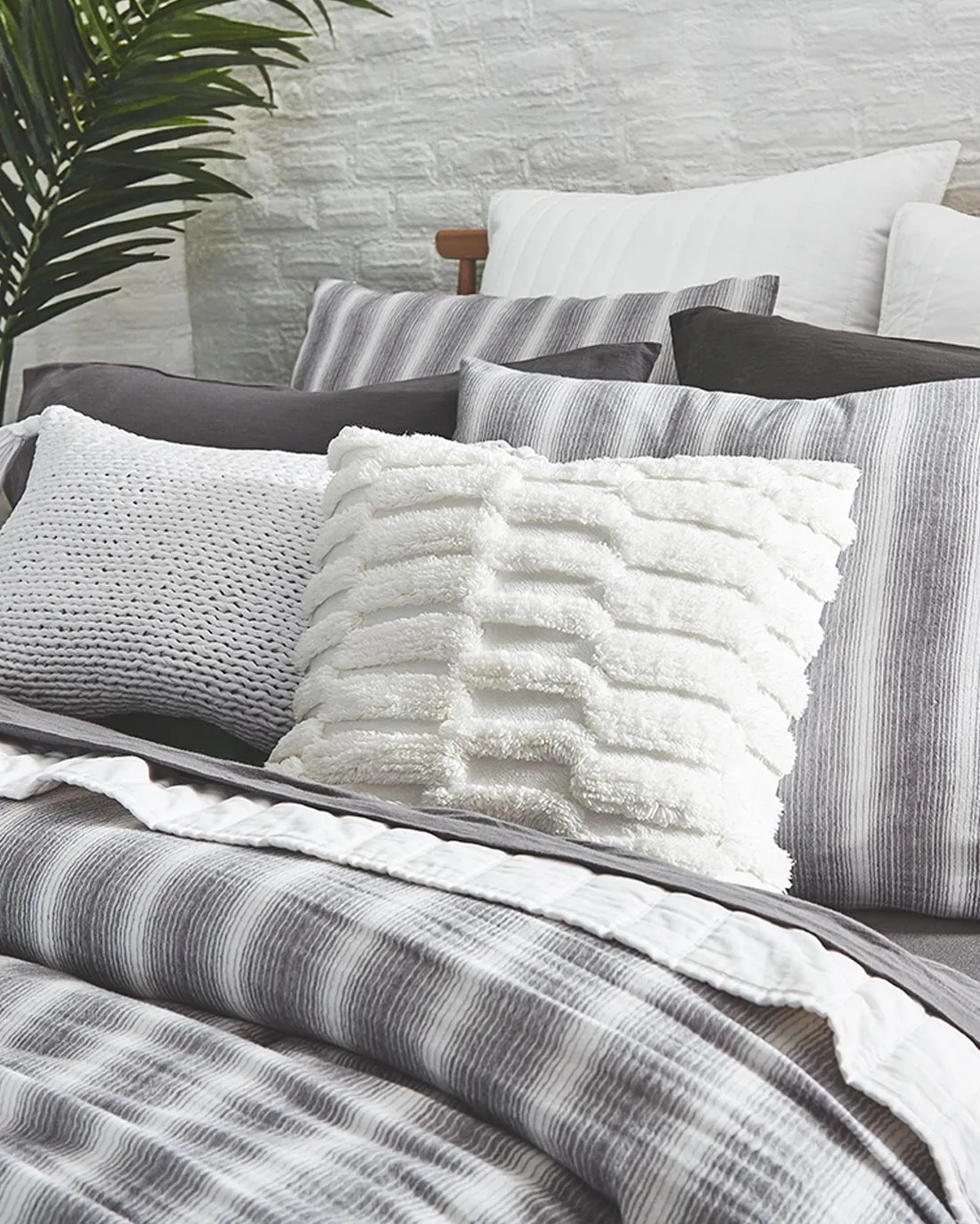 Capitola Grey Duvet Set