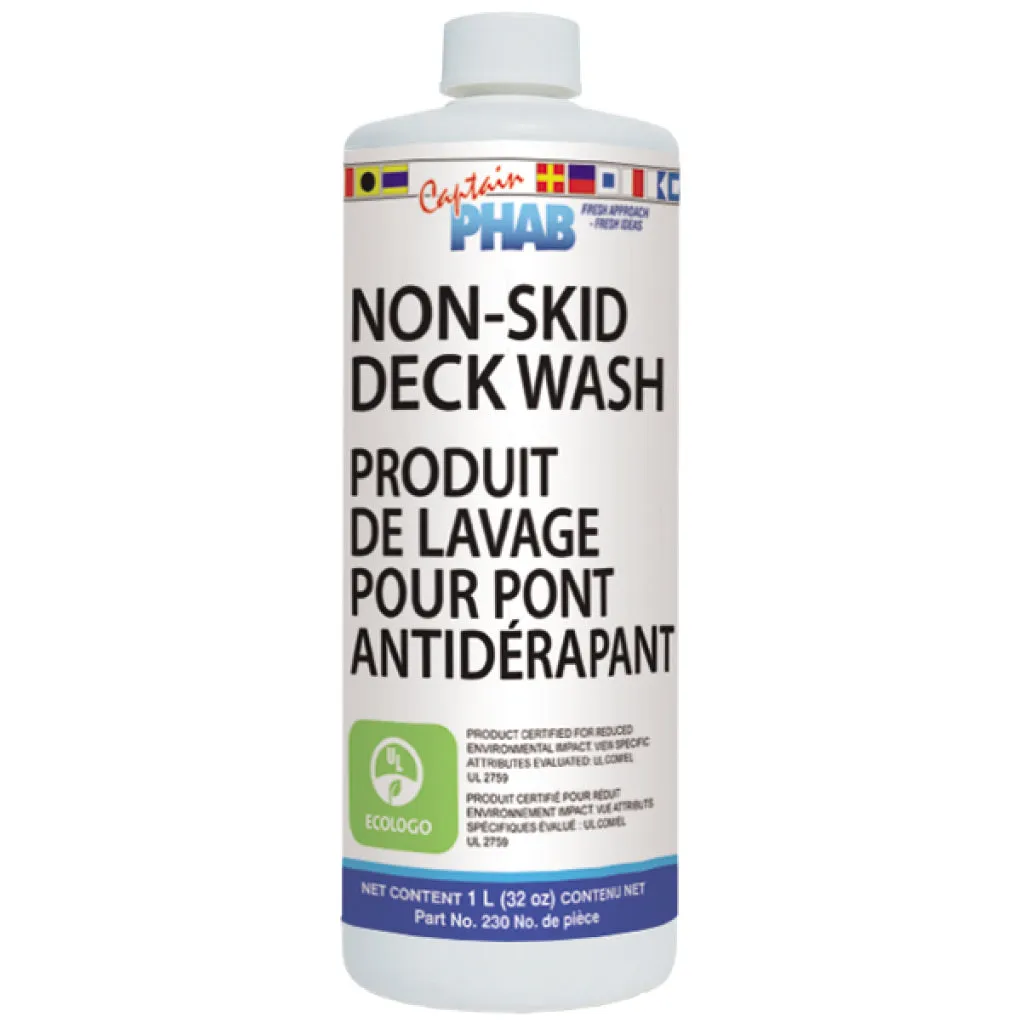 Captain Phab Non-Skid Deck Wash - 1 litre