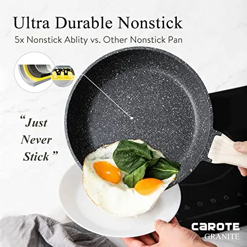 CAROTE Nonstick Pots and Pans Set