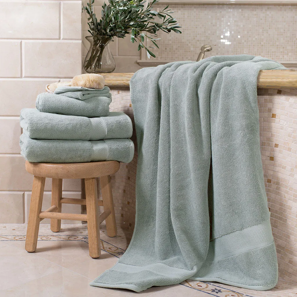 Classic Green Towel Spa Bundle (2 Wash   2 Hand   4 Bath Towels)