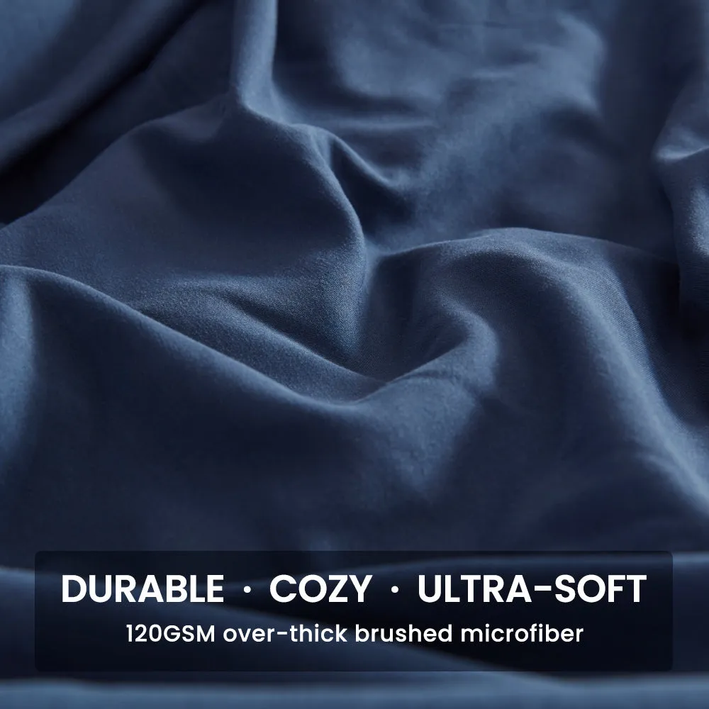 Classic NanoTex® Cooling Sheets Set-Navy Blue