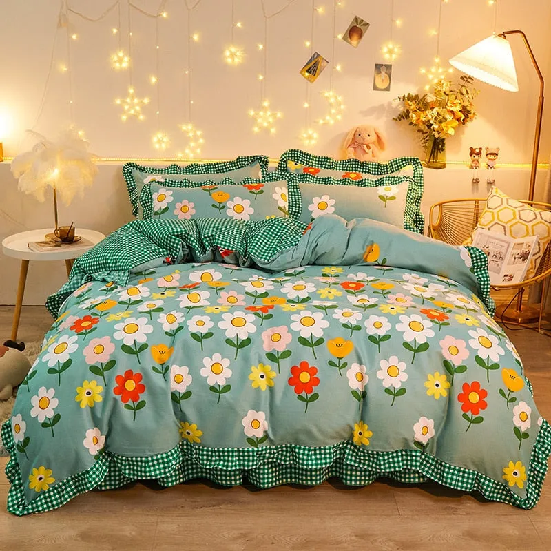 Colorful Floral Bedding Sets