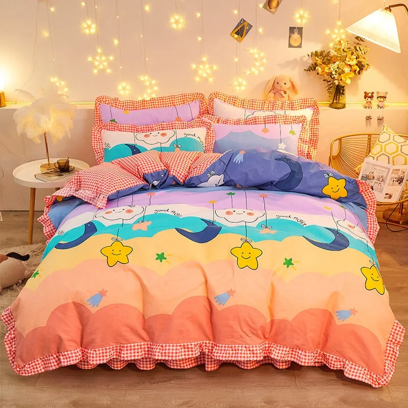 Colorful Floral Bedding Sets