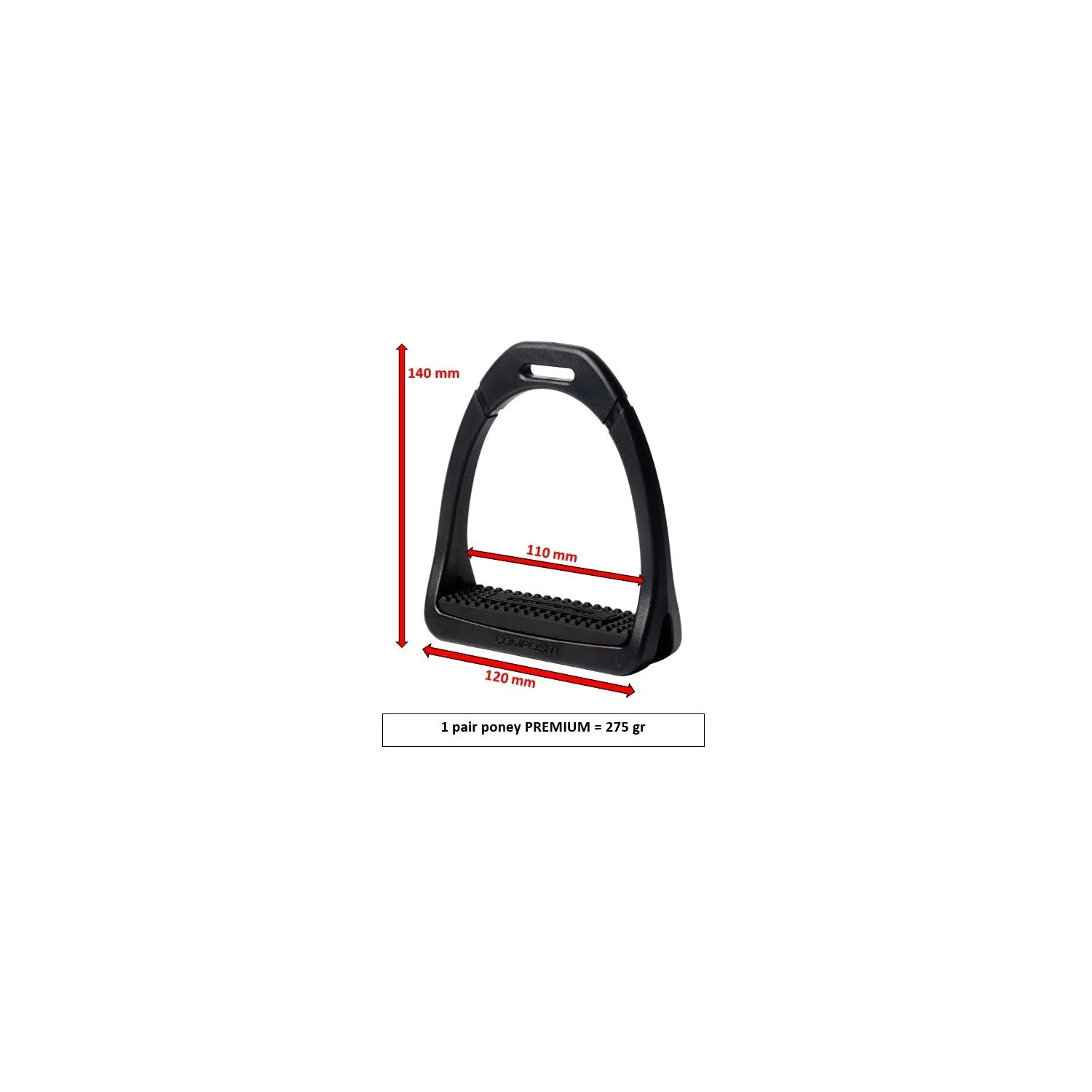 Compositi Premium Stirrups  pr