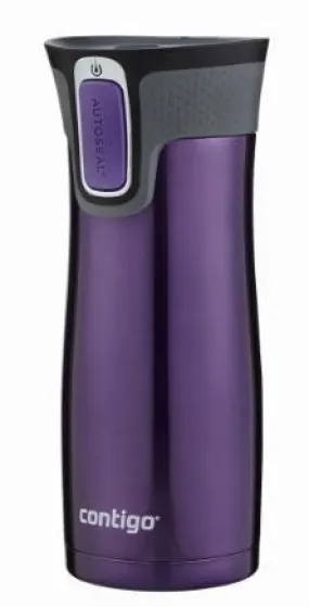 Contigo West Loop 'autoseal' Mug - Violet 473ml