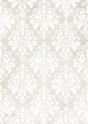 Cream Damask