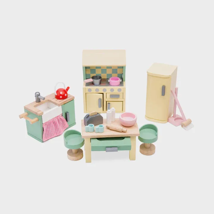 Daisy Lane Kitchen Dolls House Furniture by Le Toy Van