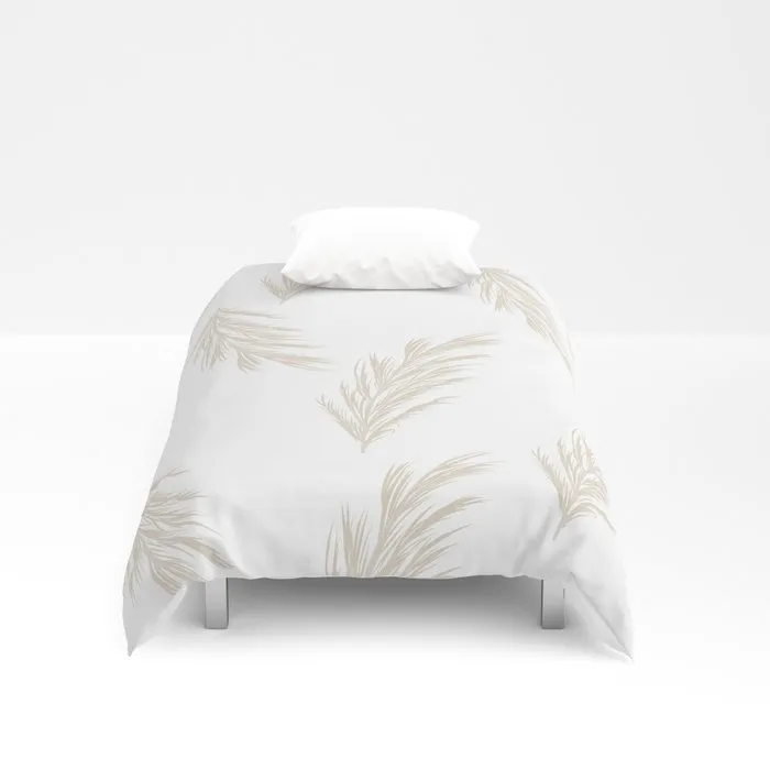 Delicate Pampas Bespoke Duvet Cover