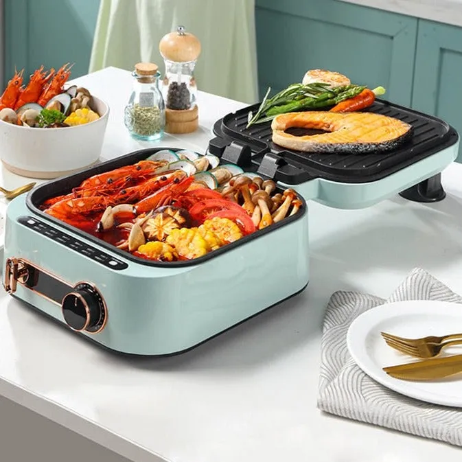 Double-sided Electric Baking Pan Cooker