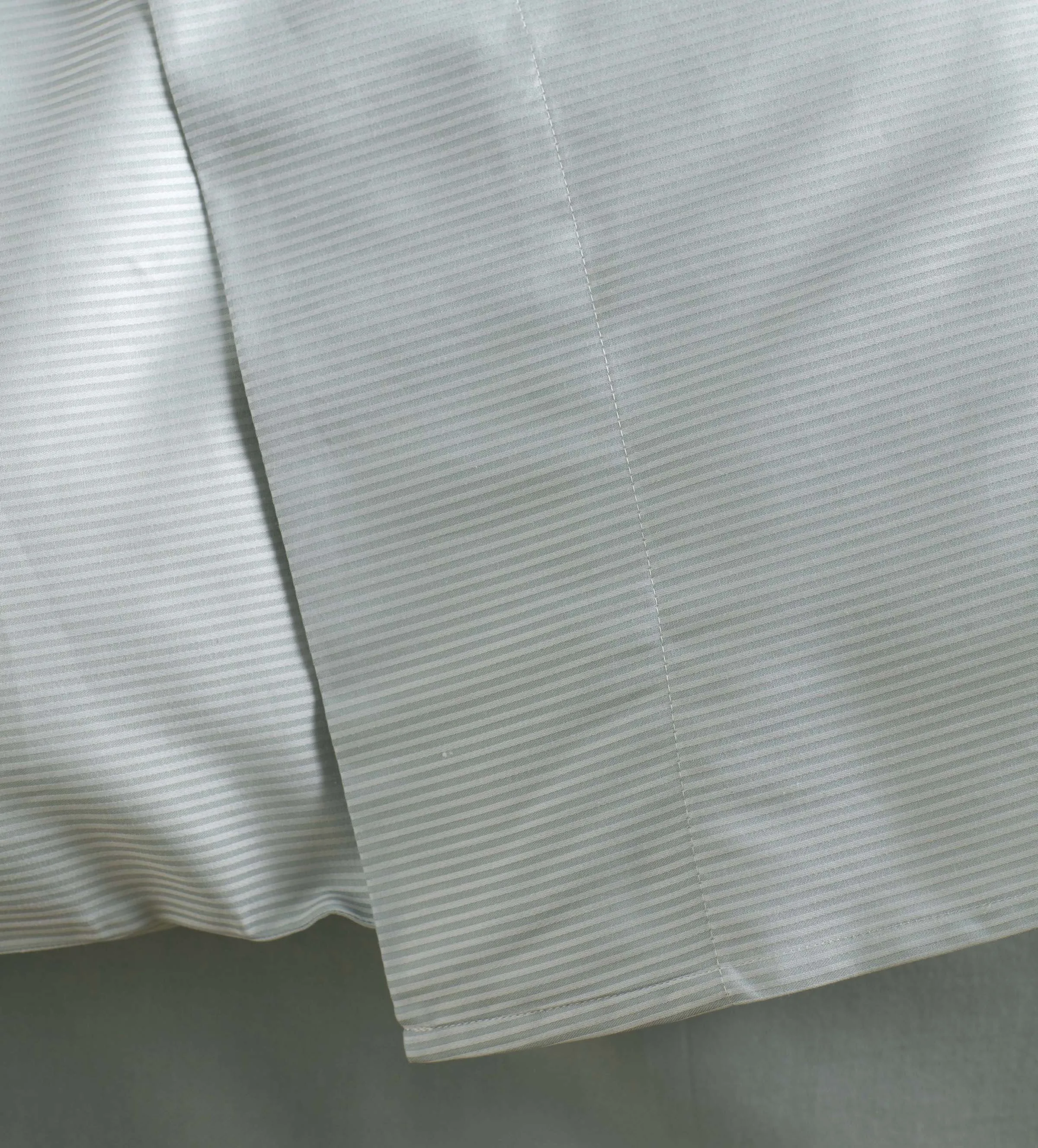 Duck Egg Tiny Stripe 100% Cotton Bed Linen