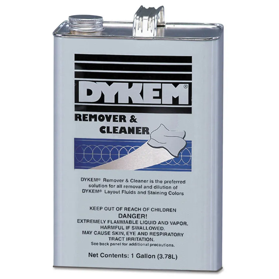 Dykem Remover and Cleaner 1 Gallon Bottle (Case of 4)