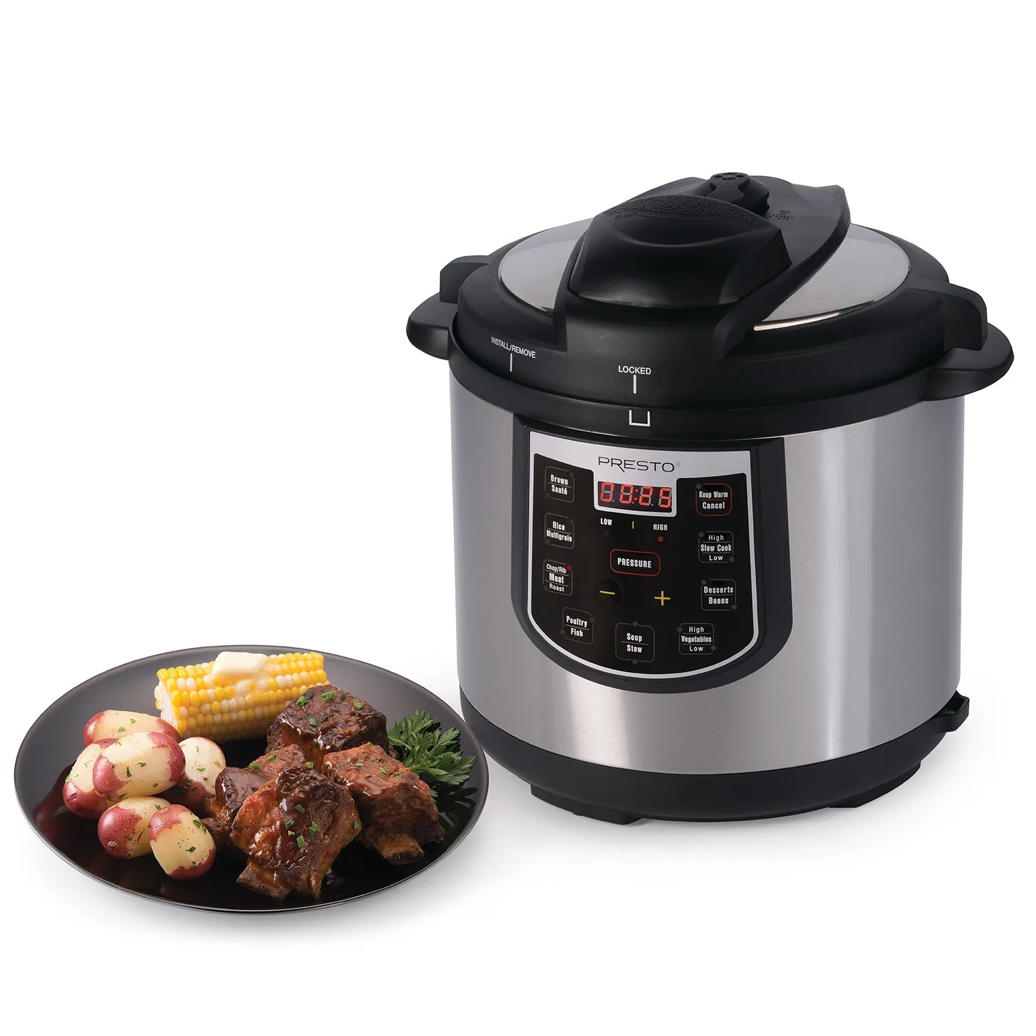 Electric Digital Pressure Cooker Plus 6-Quart 02141