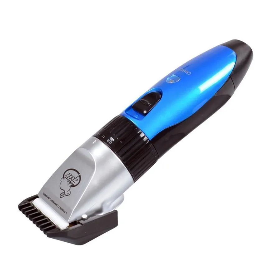 Electric Pet Dog Hair Trimmer Rechargeable Grooming Clipper Shaver ZP-299 35W