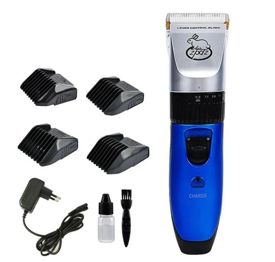 Electric Pet Dog Hair Trimmer Rechargeable Grooming Clipper Shaver ZP-299 35W