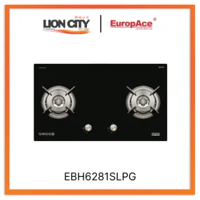 Europace EBH6281S 2 Burner 80cm Slim Gas Cooker Hob (Schott Glass) LPG