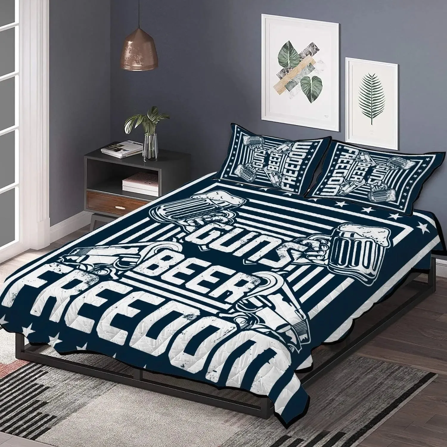 Freedom Polyester Quilt Bed Sets